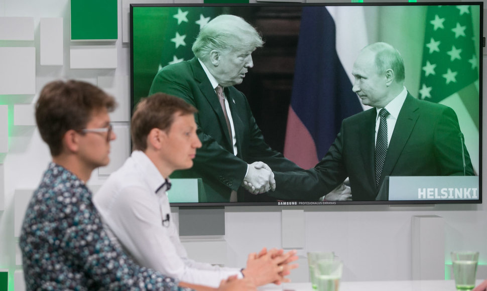 15min studijoje – pokalbis apie Donaldo Trumpo ir Vladimiro Putino susitikimą