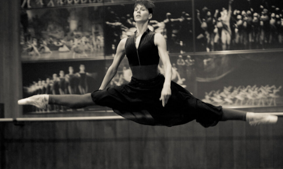 Baleto artistai meno vadovui pristatė savo choreografines miniatiūras