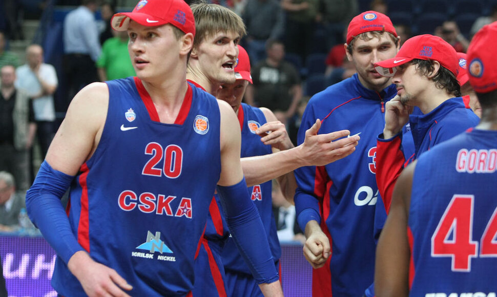 CSKA krepšininkai – stipriausi VTB Jungtinėje lygoje