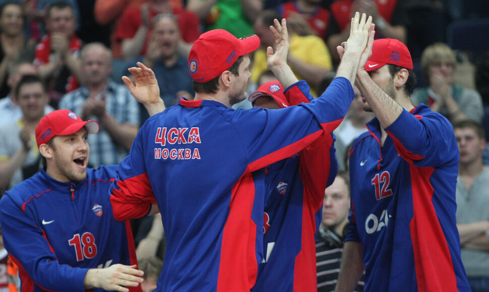 CSKA krep&scaron;ininkai &ndash; stipriausi VTB Jungtinėje lygoje