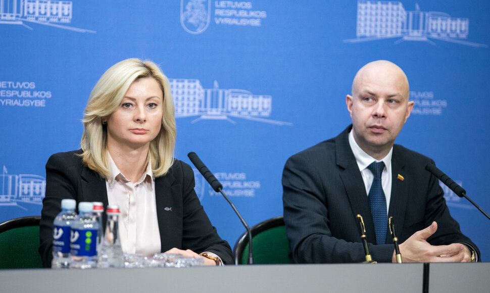 Rita Tamašunienė ir Aurelijus Veryga
