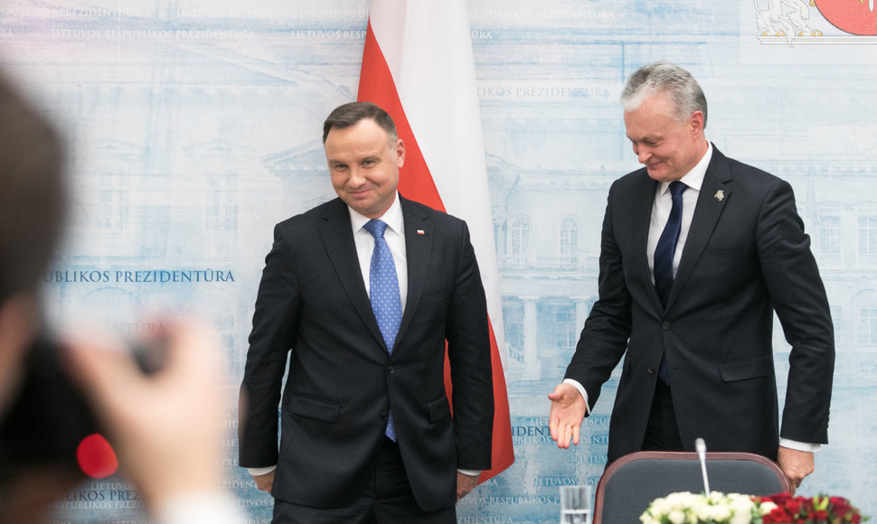 Andrzejus Duda ir Gitanas Nausėda