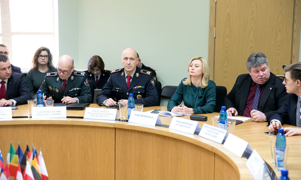 Vyriausybės ekstremalių situacijų komisijos posėdis 