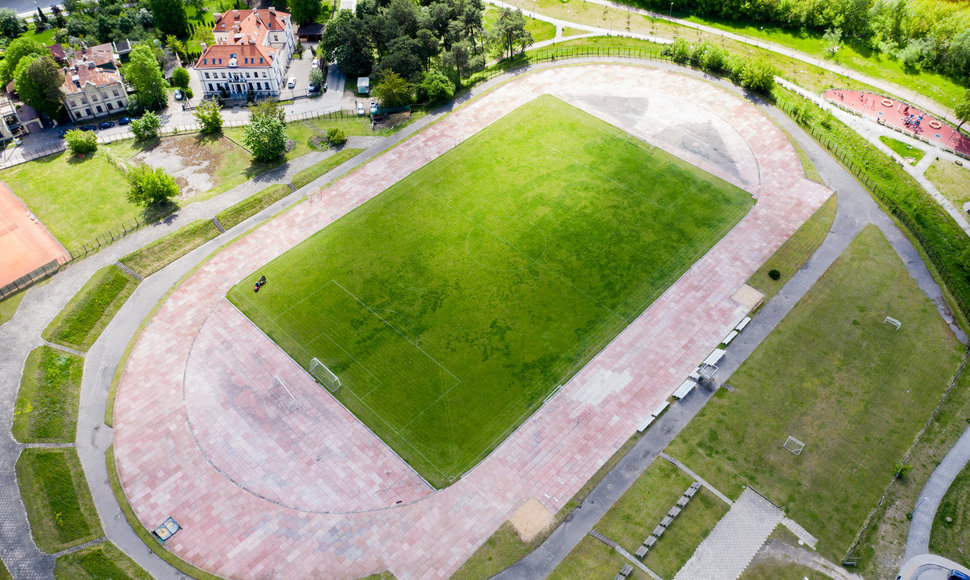 Buvęs LEU stadionas Vilniuje, Žvėryne