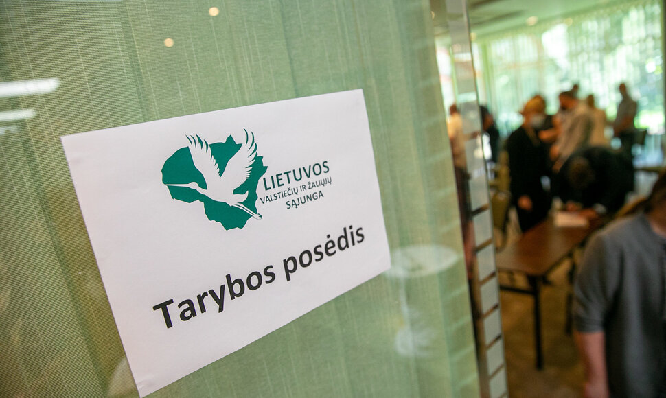 Vilniuje rinkosi Lietuvos valstiečių ir žaliųjų sąjungos Taryba