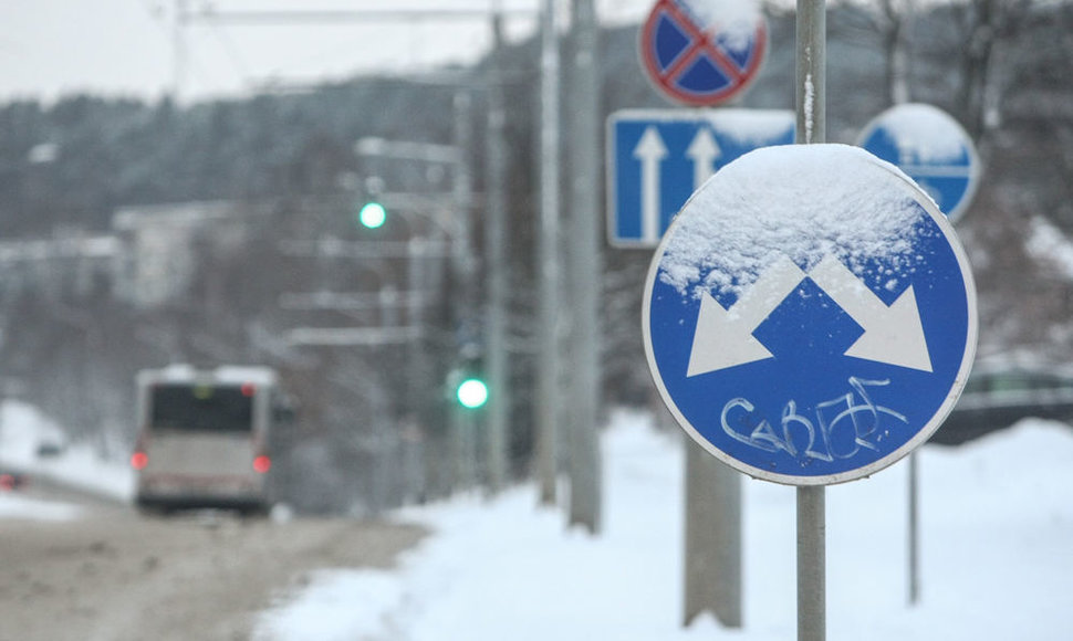 Sudėtingos eismo sąlygos