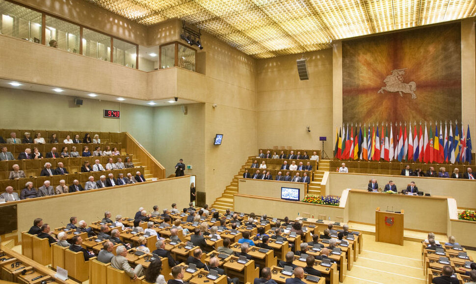 I&scaron;kilmingas posėdis Seime 