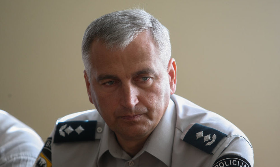 Biržų rajono policijos komisariato viršininkas Eugenijus Šopis