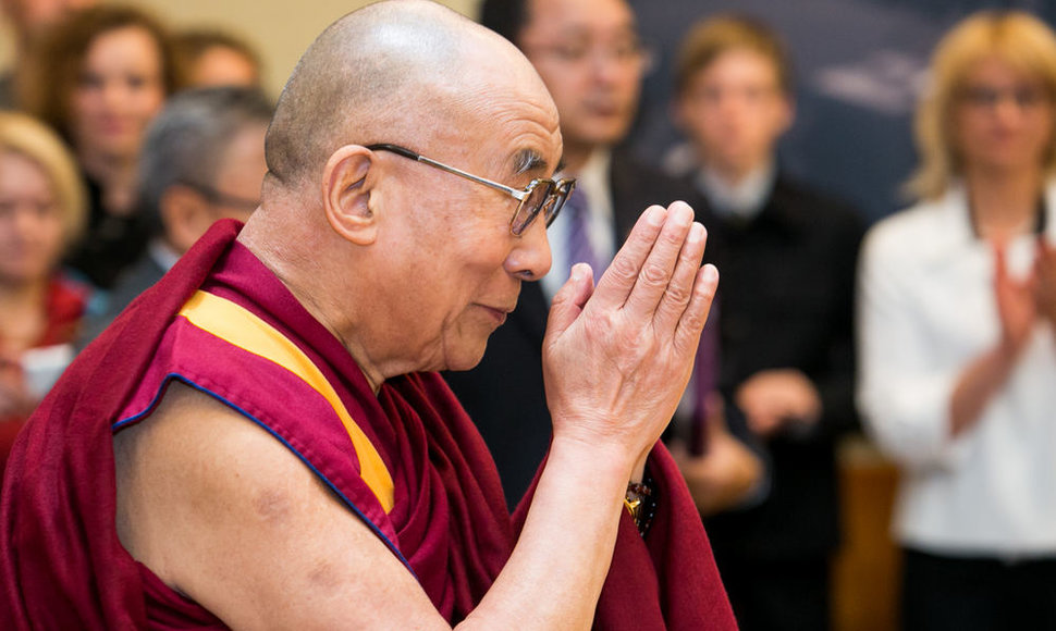 Tibeto dvasinis lyderis Dalai Lama Seime