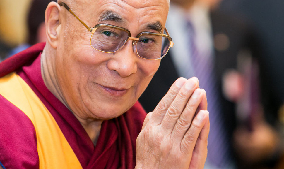 Tibeto dvasinis lyderis Dalai Lama Seime