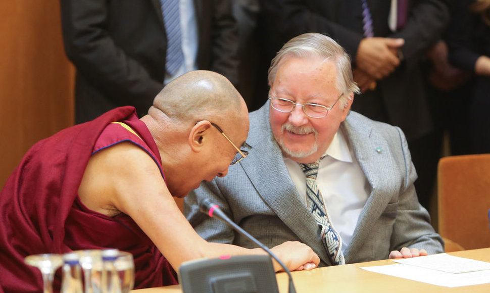 Dalai Lama ir Vytautas Landsbergis