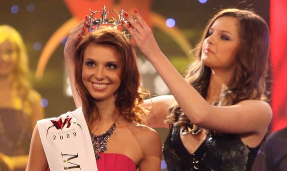 Grožio konkurso „Mis Lietuva 2009“ akimirkos.