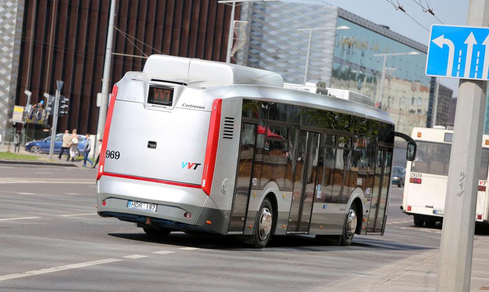 Naujieji Vilniaus autobusai „Castrosua“