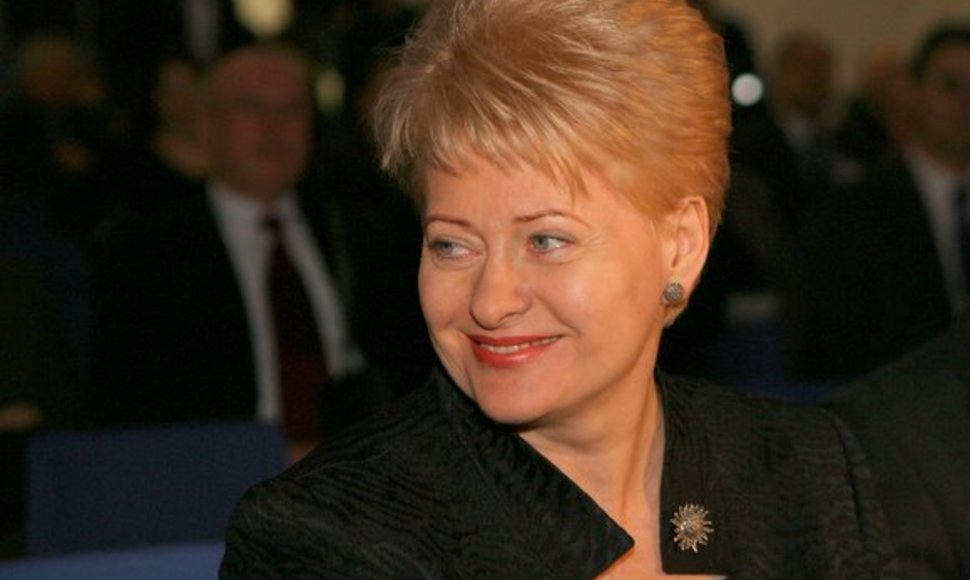 Mugės atidaryme dalyvavo prezidentė Dalia Grybauskaitė