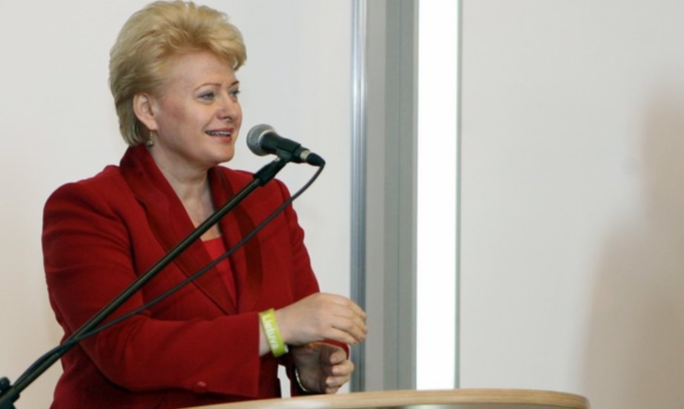 Prezidentė Dalia Grybauskaitė