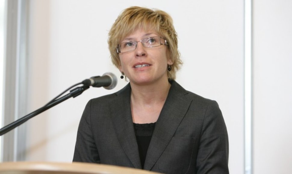 Finansų ministrė Ingrida Šimonytė