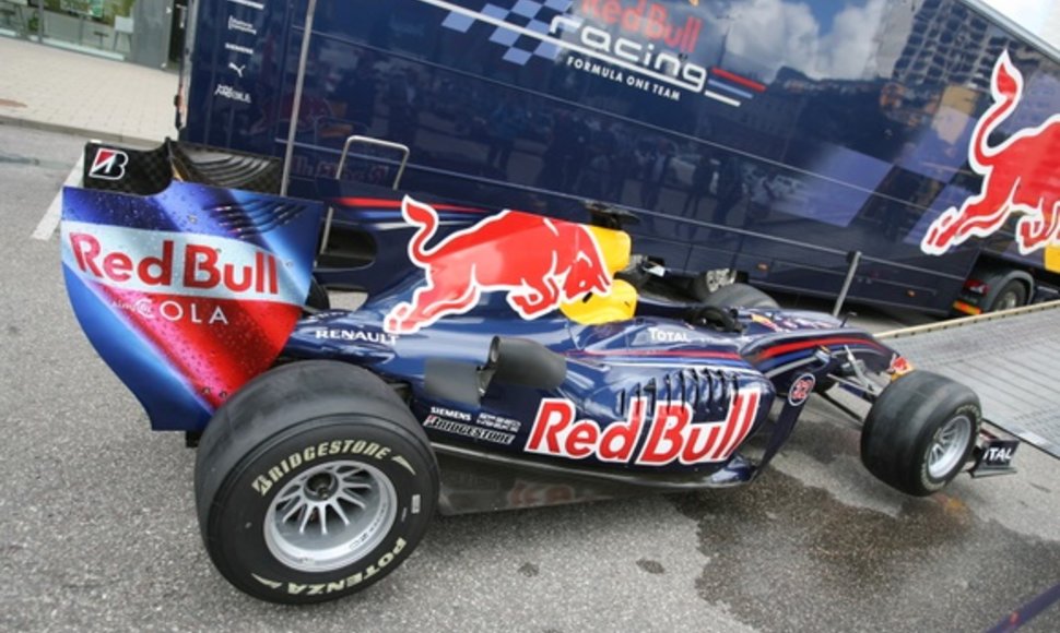 „Red Bull Racing F1“ bolidas