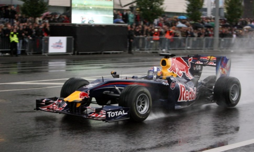 „Red Bull Racing“ pasirodymas Vilniuje