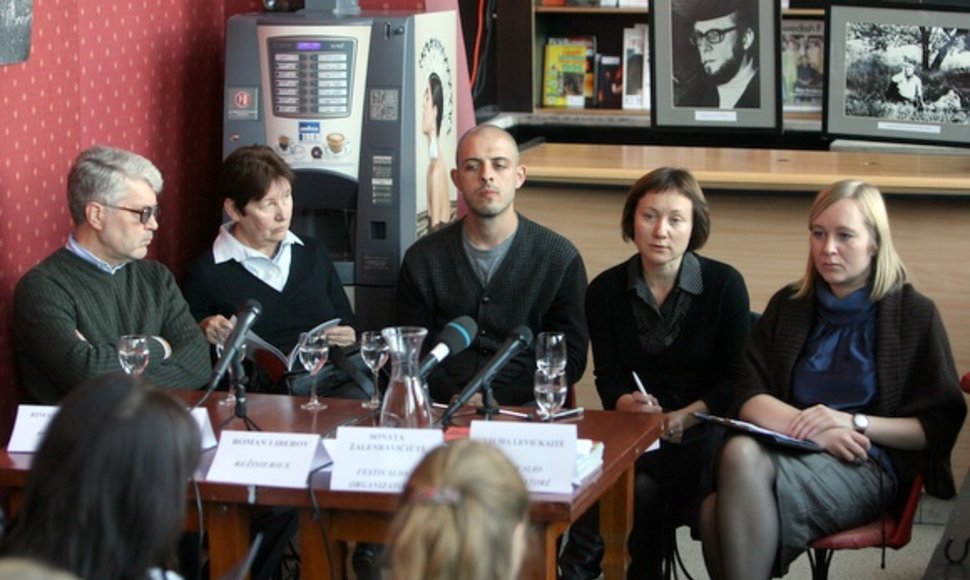Vilniaus dokumentinių filmų festivalio atidarymo spaudos konferencija