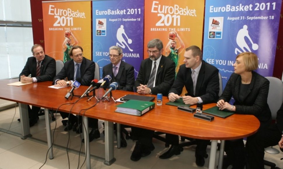 Pasirašyta sutartis dėl 2011 metų Europos vyrų krepšinio čempionato organizavimo