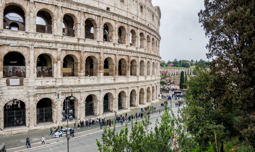Kovas ir balandžio pradžia – gražiausias laikas aplankyti Romą