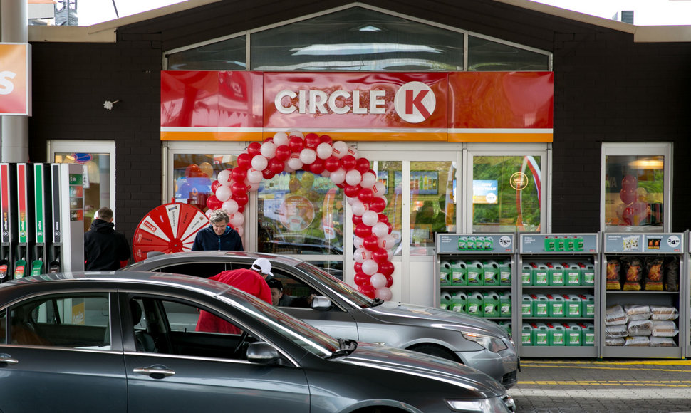 Pirmosios „Circle K“ degalinės atidarymas Vilniuje