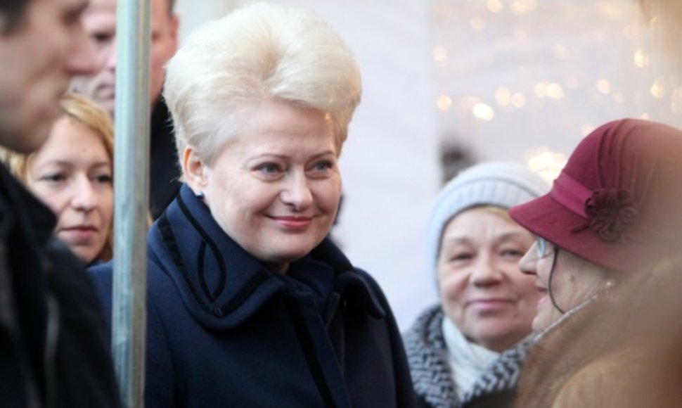 Dalia Grybauskaitė lankėsi mugėje