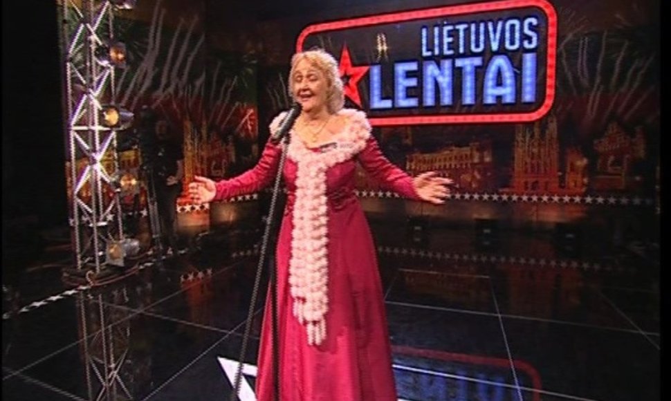 TV3 „Lietuvos talentų“ dalyvė Elena Grumbiniene