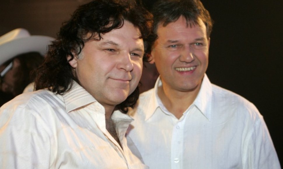 Romas Dambrauskas (kairėje) ir Edmondas Čivinskas
