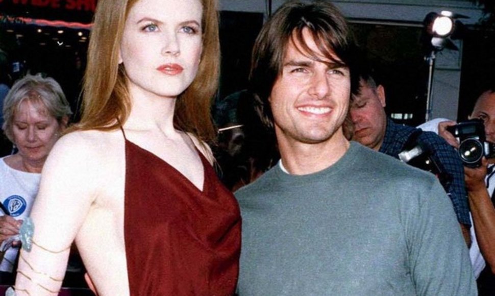 Nicole Kidman ir Tomas Cruise'as