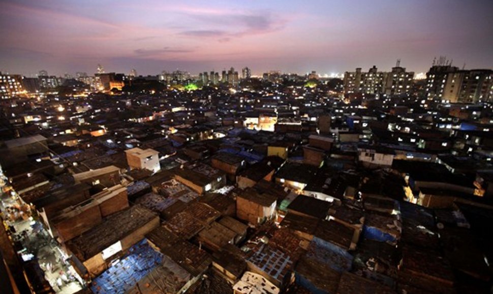 Dharavi lūšnynas Mumbajuje