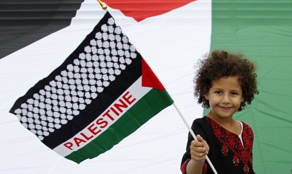 Palestinietė mergaitė