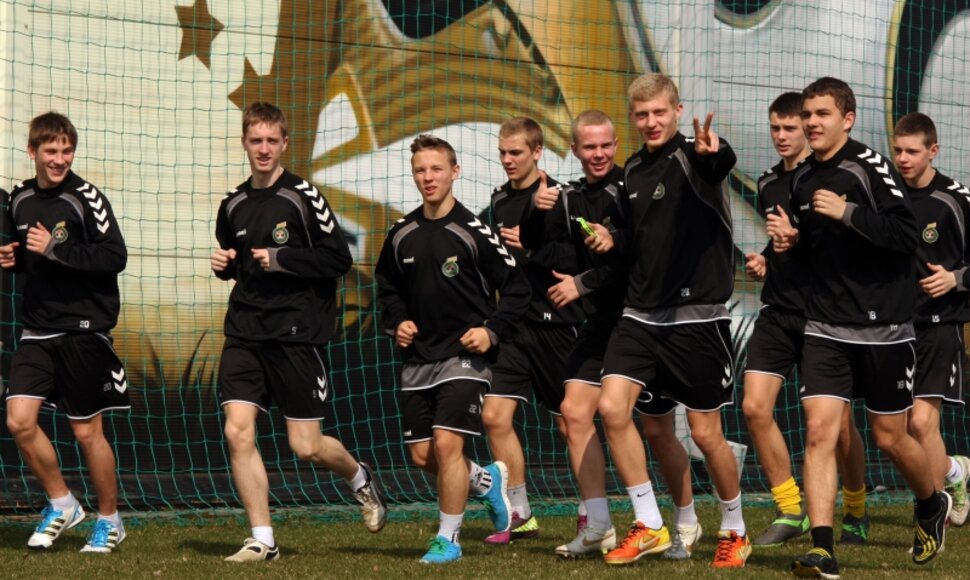 Lietuvos 16-mečių futbolo rinktinė.