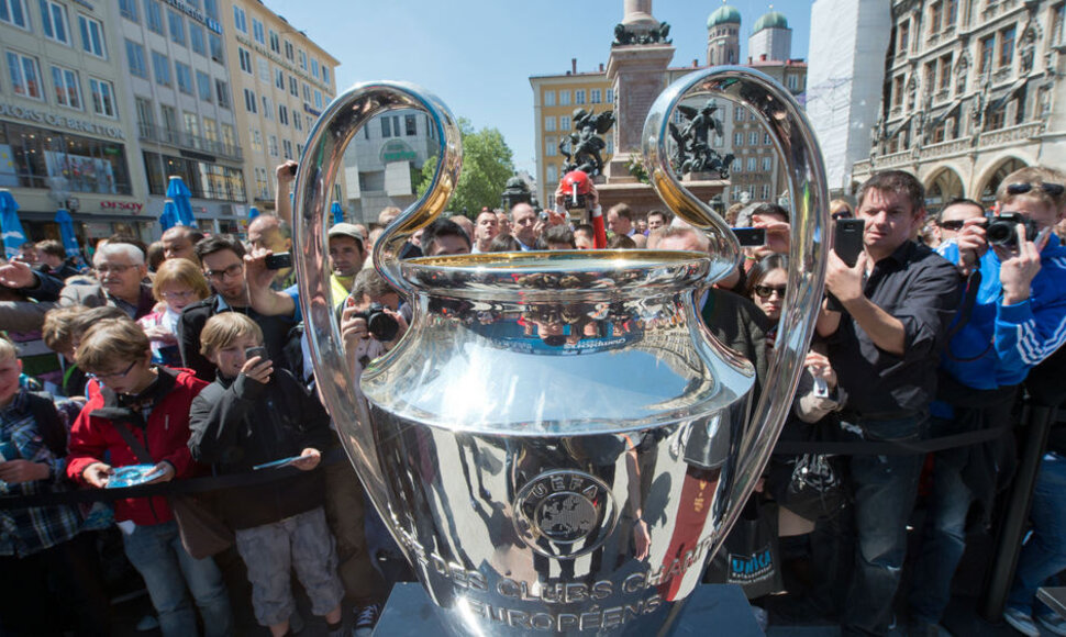 Čempionų lygios taurė laukia savo naujojo savininko.