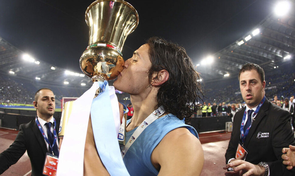 &bdquo;Napoli&ldquo; lyderis Edisonas Cavani