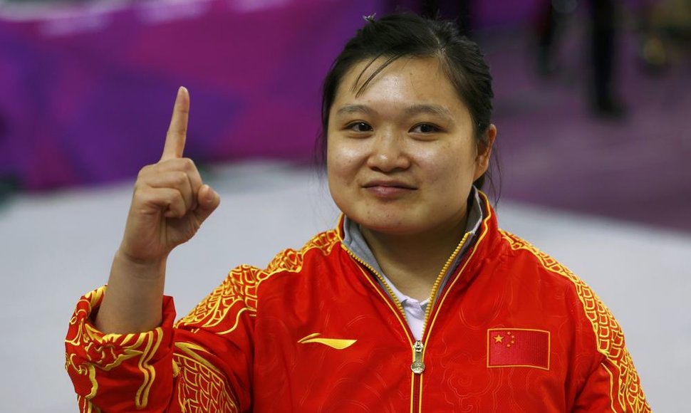 Olimpinė čempionė Wenjun Guo