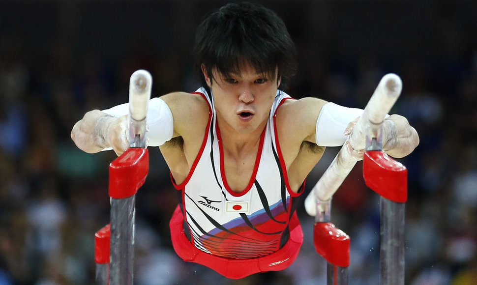 Olimpinis čempionas Kohei Uchimura