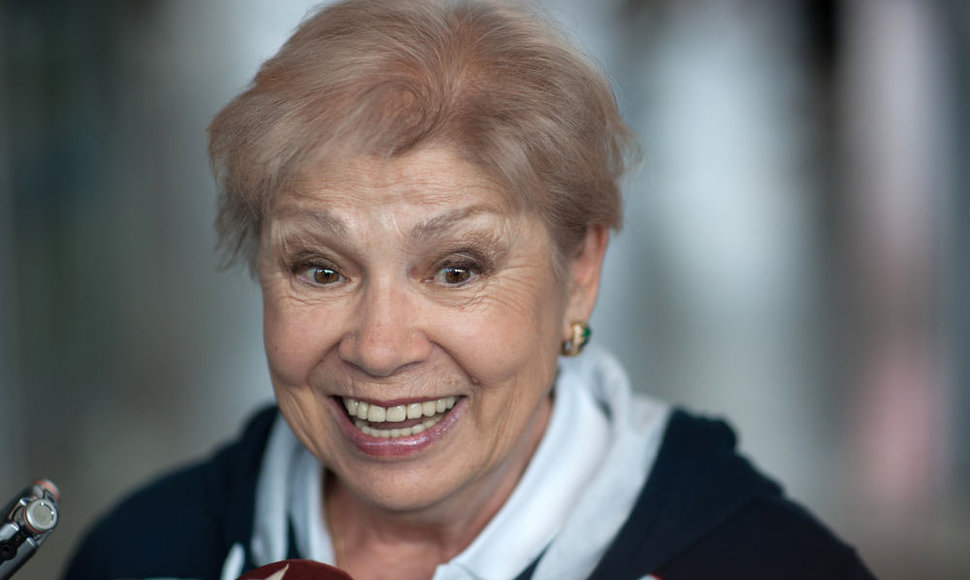 Legendinė gimnastė Larisa Latynina