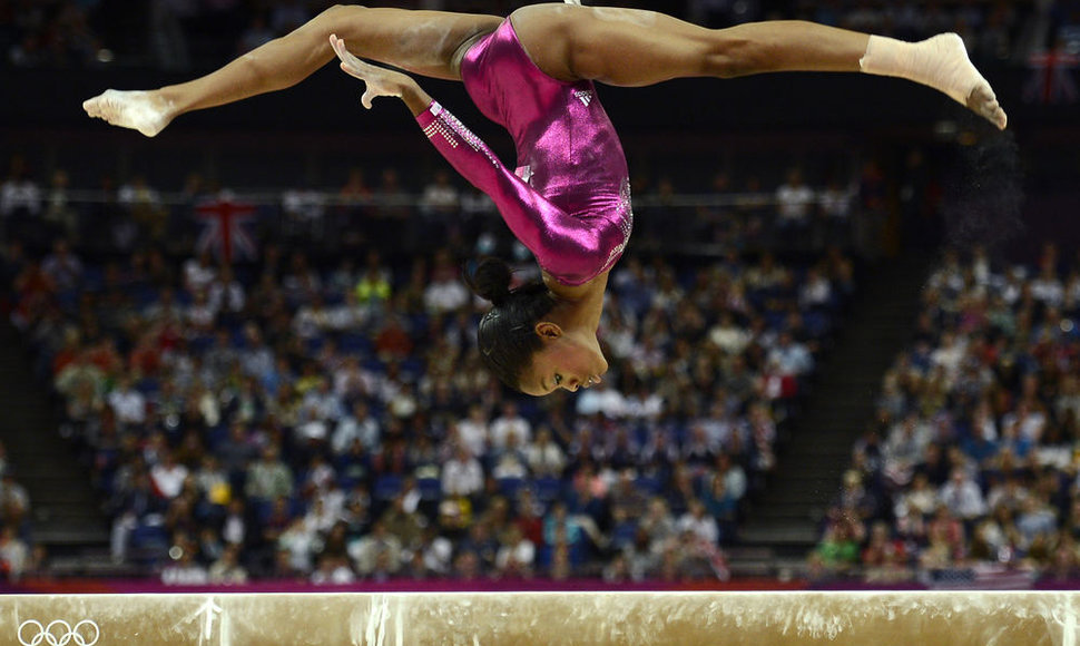 Olimpinė čempionė Gabrielle Douglas