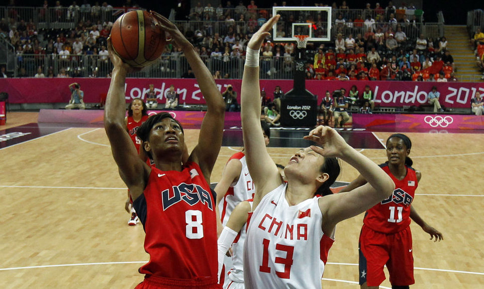 JAV moterų krepšinio rinktinė olimpiadoje laimėjo visus penkis mačus.