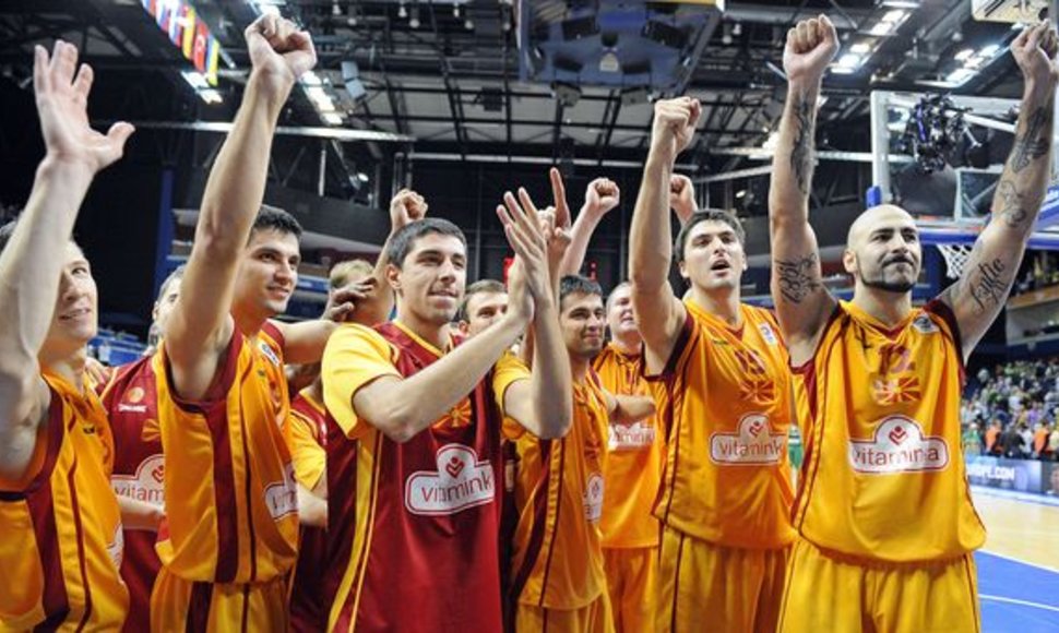 Makedonijos krepšinio rinktinė