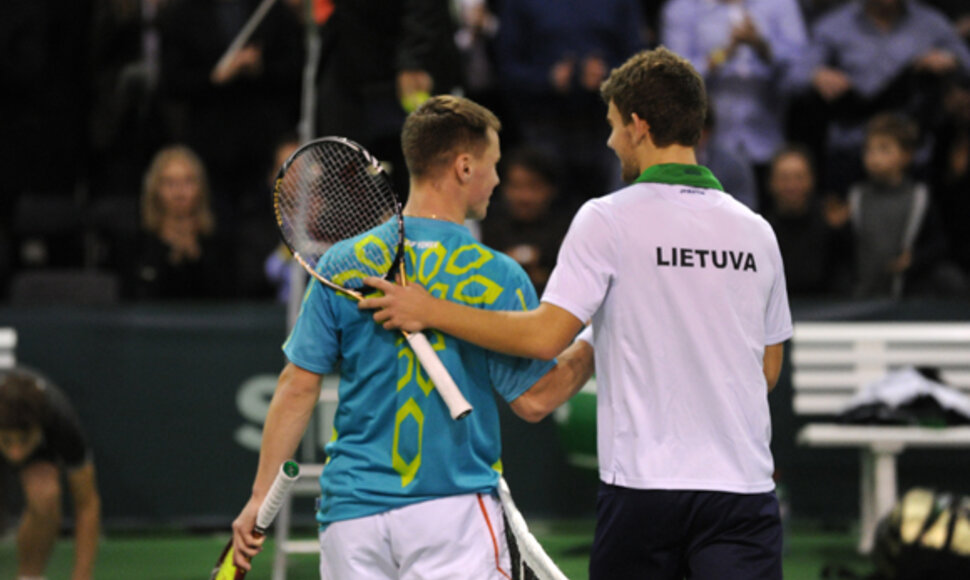 Ričardas Berankis ir Laurynas Grigelis