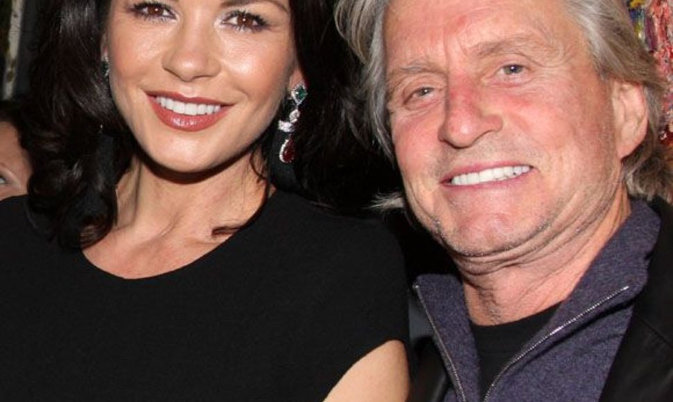 Catherine Zeta-Jones ir Michaelas Douglasas