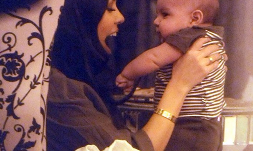 Kourtney Kardashian su sūneliu