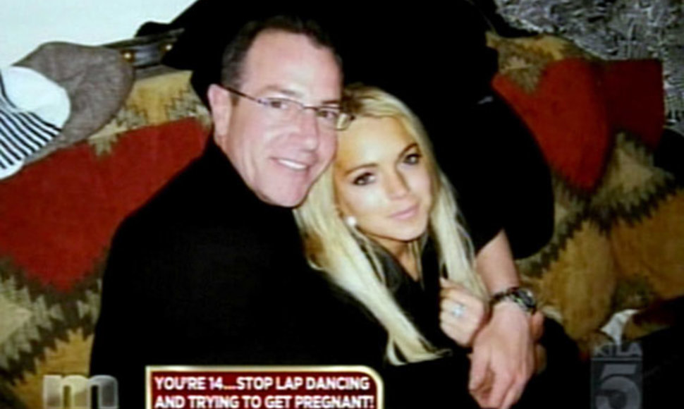 Lindsay Lohan su tėvu