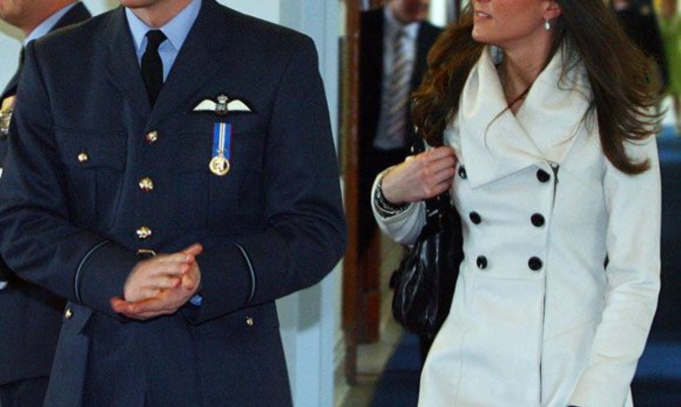 Princas Williamas su drauge Kate Middleton