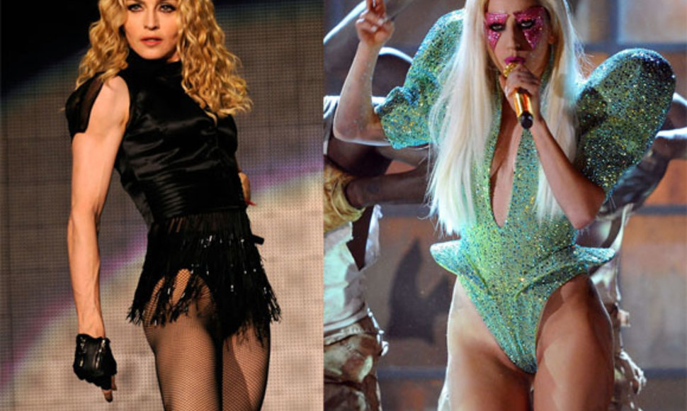 Madonna ir Lady Gaga
