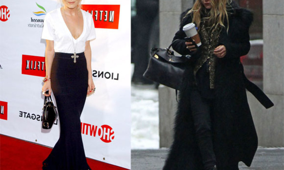 Mary Kate Olsen anksčiau ir dabar 
