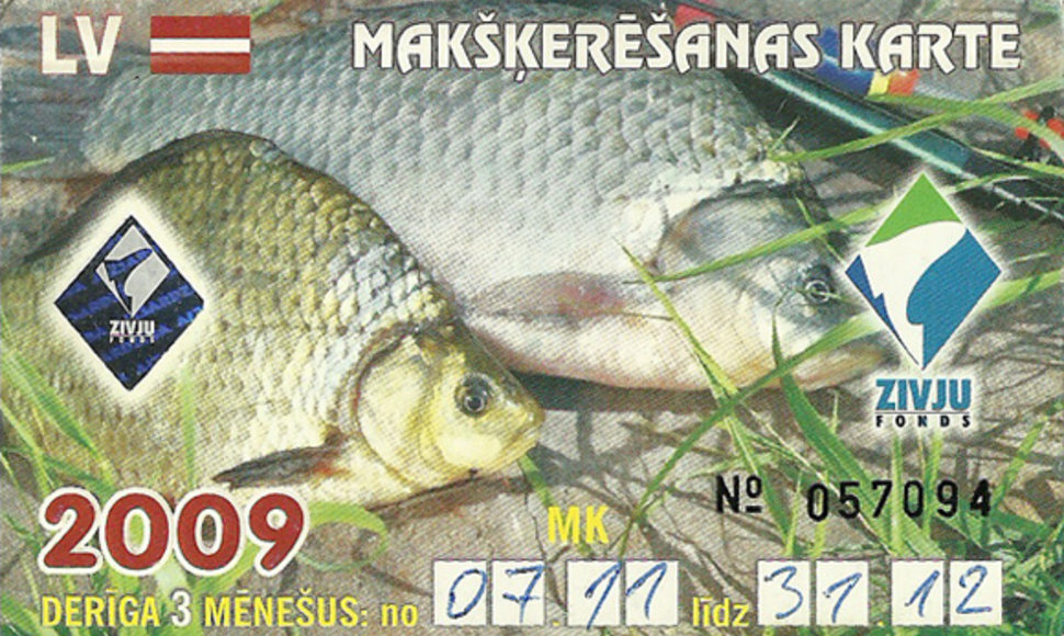 Šiuo metu Latvijoje jau galima žvejoti visuose vandens telkiniuose, įsigijus vieningą žūklės licenciją
