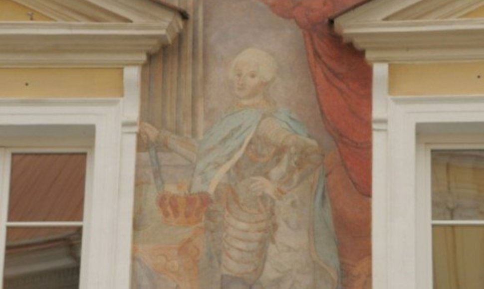 Stanislovo Augusto Poniatovskio freska